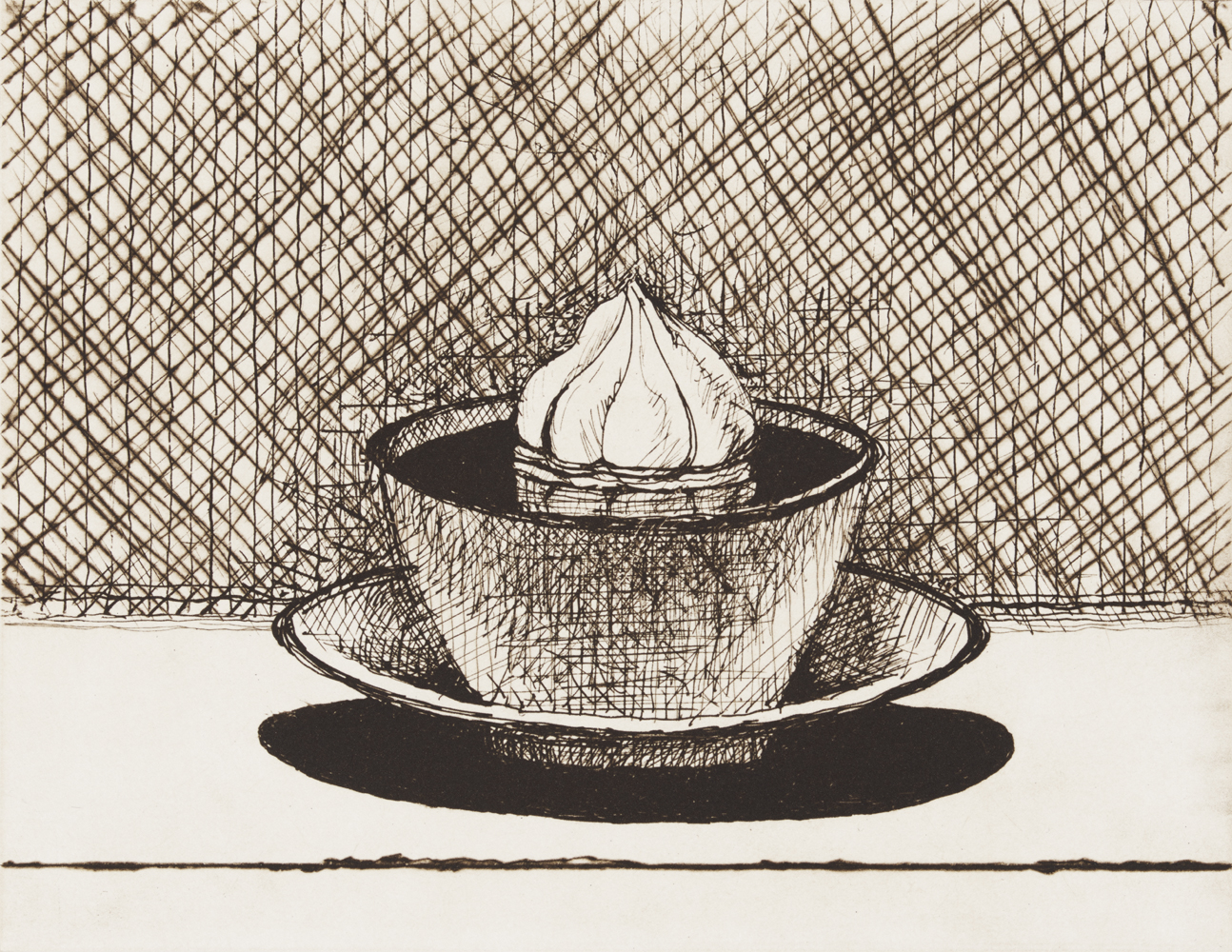 Four New Etchings by Wayne Thiebaud