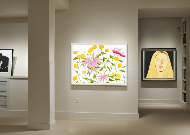 Spring Flowers installation at Meyerovich Gallery