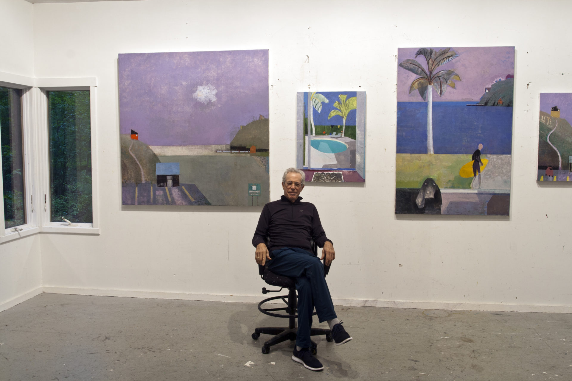 John Evans Artist Opening SFADA