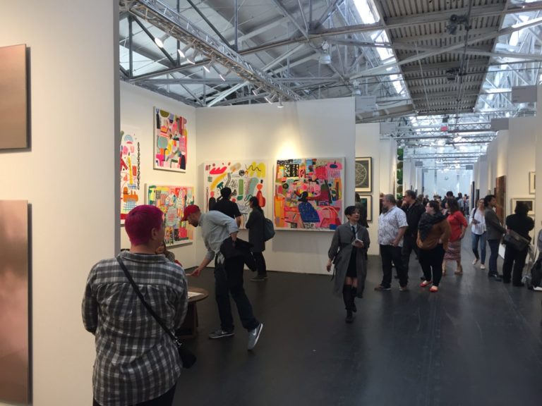 Booth at Art Market San Francisco 2018