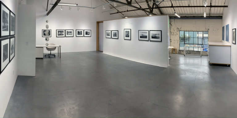 Panoramic view of Themes+Projects gallery