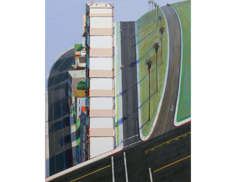 Palm Ridge, 1977-78, oil on canvas, 60 x 48 inches