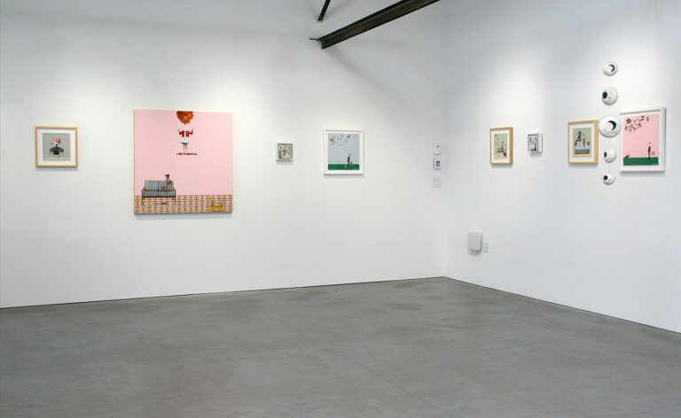 Installation view at Themes+Projects gallery.