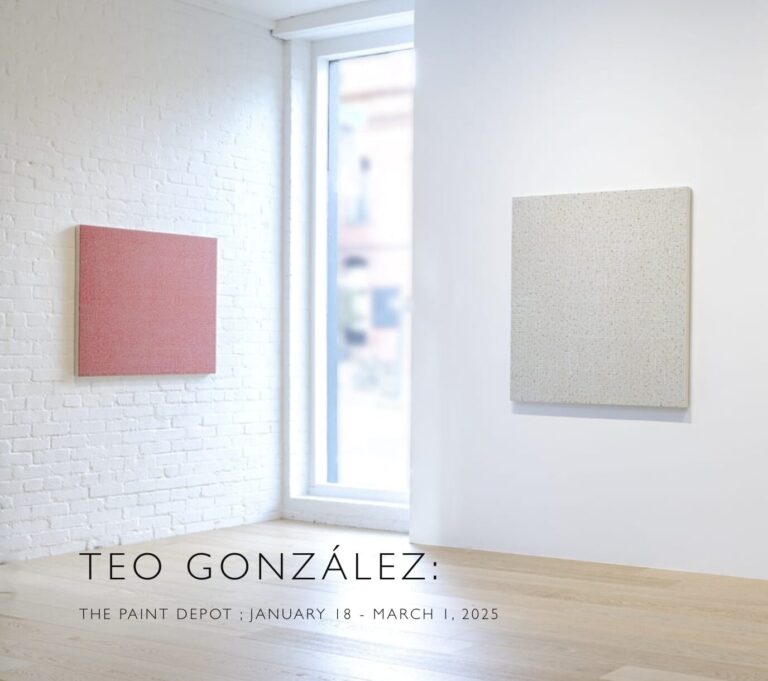 Teo González at Scott Richards Contemporary Art