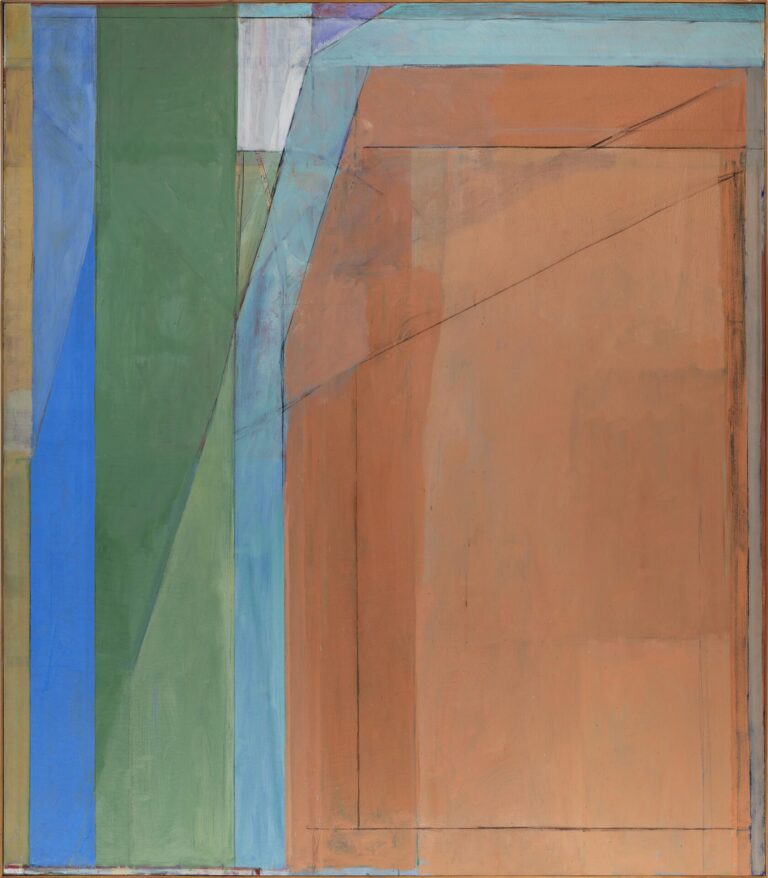 Richard Diebenkorn, Ocean Park No. 31, 1970, oil on canvas, 93 x 81 inches